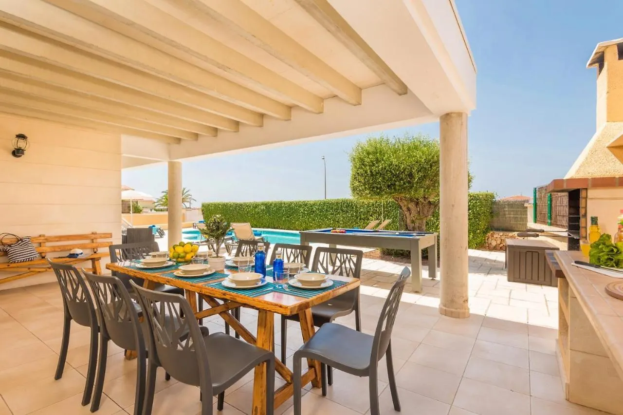 Gris 4 Bedroom Villa, Cala'N Forcat Cala'N Blanes